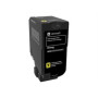 Lexmark Corporate , 74C2SYE , Laser Toner Cartridge , Yellow