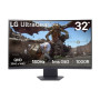 LG , 32GS60QC-B , 32 , VA , QHD , 16:9 , 180 Hz , 1 ms , 2560 x 1440 pixels , 300 cd/m² , HDMI ports quantity 2