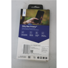 SALE OUT. 3MK Silky Matt Privacy Sam A16 Privacy Film , 3MK Silky Matt Privacy , Samsung , Galaxy A16 , Black , DAMAGED PACKAGING , Privacy film