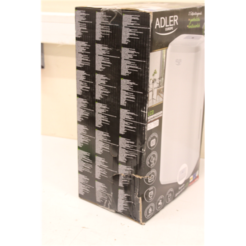 SALE OUT. Adler AD 7861 Compressor air dehumidifier, White , Adler , Compressor Air Dehumidifier , AD 7861 , Power 280 W , Suitable for rooms up to 60 m³ , Water tank capacity 2 L , White , DAMAGED PACKAGING