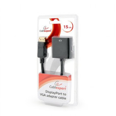 Cablexpert DisplayPort to VGA adapter cable, Black , Cablexpert