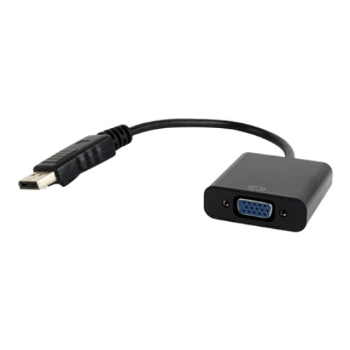 Cablexpert DisplayPort to VGA adapter cable, Black , Cablexpert