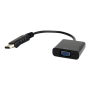 Cablexpert DisplayPort to VGA adapter cable, Black , Cablexpert