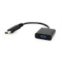 Cablexpert DisplayPort to VGA adapter cable, Black , Cablexpert