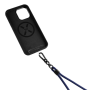 Fixed Universal Lanyard for Mobile Phones , Blue
