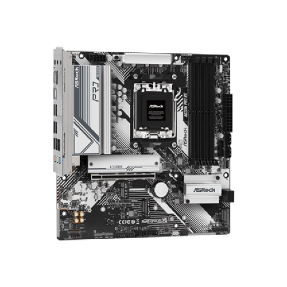 ASRock , A620M PRO RS , Processor family AMD , Processor socket AM5 , DDR5 DIMM , Supported hard disk drive interfaces SATA, M.2 , Number of SATA connectors 4
