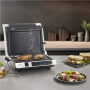 Caso Double Contact Grill with Thermocontrol , SteakMaster Pro , Contact grill , 2000 W , Stainless Steel/Black