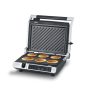 Caso Double Contact Grill with Thermocontrol , SteakMaster Pro , Contact grill , 2000 W , Stainless Steel/Black