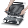 Caso Double Contact Grill with Thermocontrol , SteakMaster Pro , Contact grill , 2000 W , Stainless Steel/Black