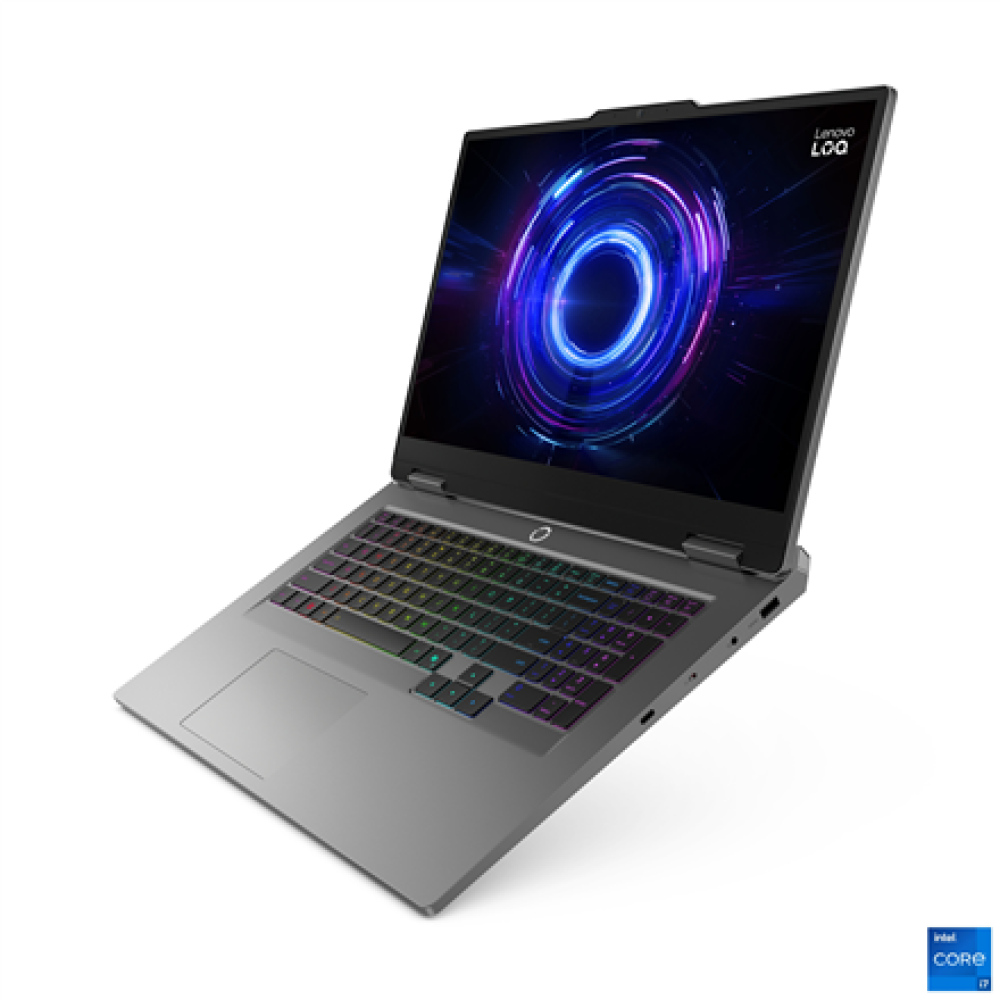 Lenovo LOQ 17IRX10 17.3 FHD i5-13450HX/24GB/1TB/NVIDIA GF RTX 5050 8GB/WIN11 Home/ENG kbd/2Y Warranty , Lenovo LOQ 17IRX10 , Luna Grey , 17.3 , IPS , FHD , 1920 x 1080 pixels , Intel Core i5 , i5-13450HX , 24 GB , SO-DIMM DDR5 , Solid-state drive capacity