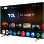 TCL 4K QLED TV , 75T8C , 75 , Smart TV , Google TV , Black