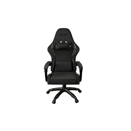 FURY Shinai S4 , Gaming Chair , Pu leather, Fabric, Nylon , Black
