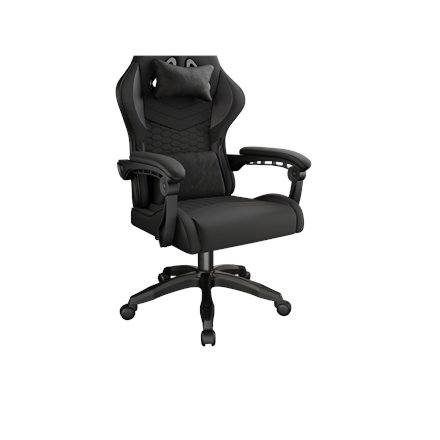 FURY Shinai S4 , Gaming Chair , Pu leather, Fabric, Nylon , Black