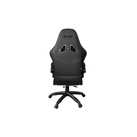 FURY Shinai S4 , Gaming Chair , Pu leather, Fabric, Nylon , Black