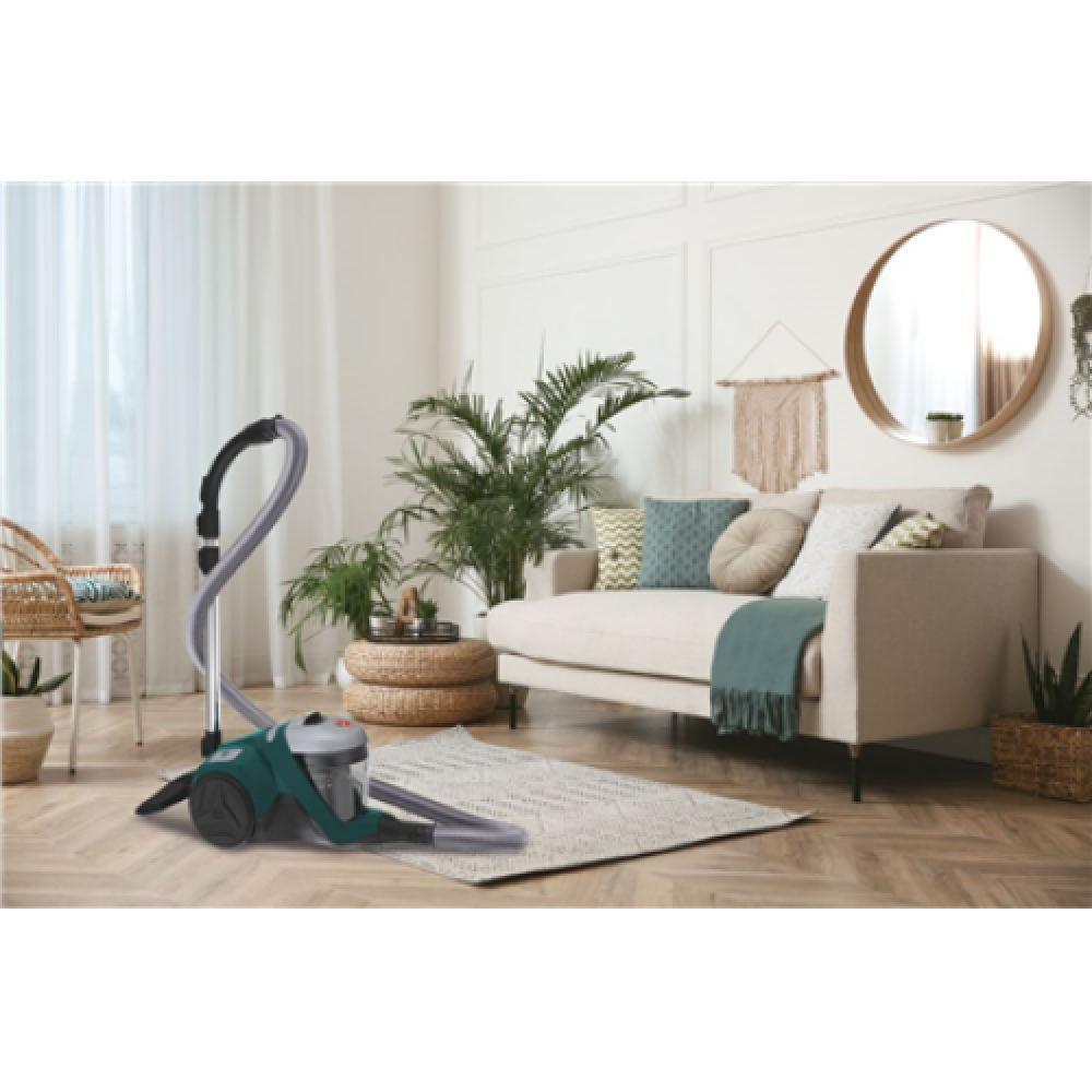 Hoover , HP332ALG 011 , Vacuum cleaner , Bagless , Power 850 W , Dust capacity 2 L , Green/Black