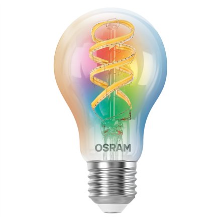 Osram SMART+ MATTER Filament Multicolor Classic A40 , E27 , 4.8 W , RGBW , Wi-Fi