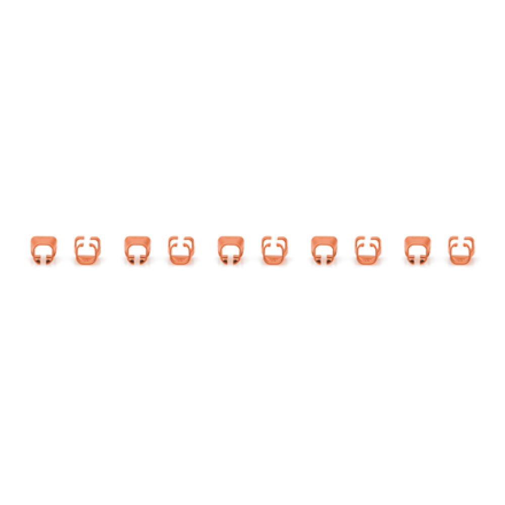 Digitus , Color clips for Patch cable , A-CC-O , Orange