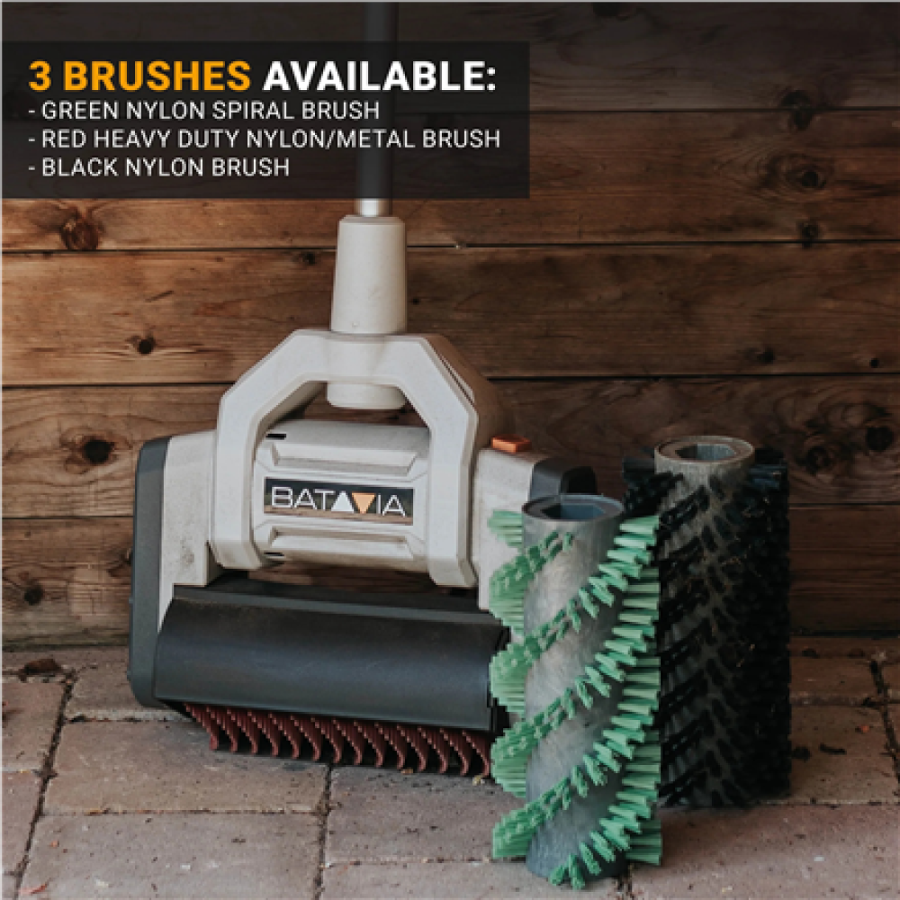Batavia B.V. Maxxbrush 1020W Multi-Brush 26cm, Spiral Brush (Green) , 1020 W