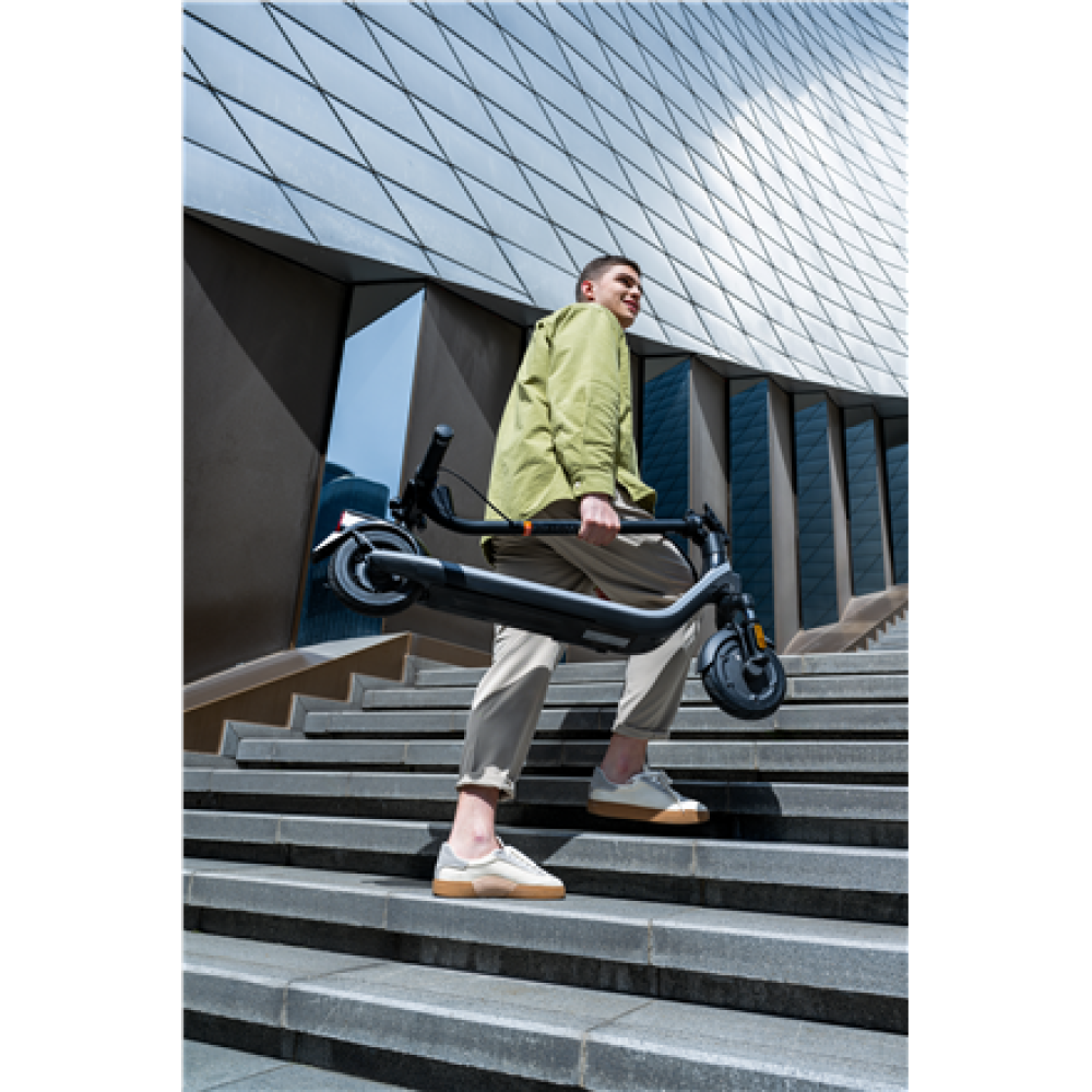 Segway , E2 E II , eKickScooter , 450 W , Up to 20 km/h , 8.1 , Black and Gray