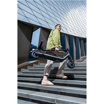 Segway , E2 E II , eKickScooter , 450 W , Up to 20 km/h , 8.1 , Black and Gray
