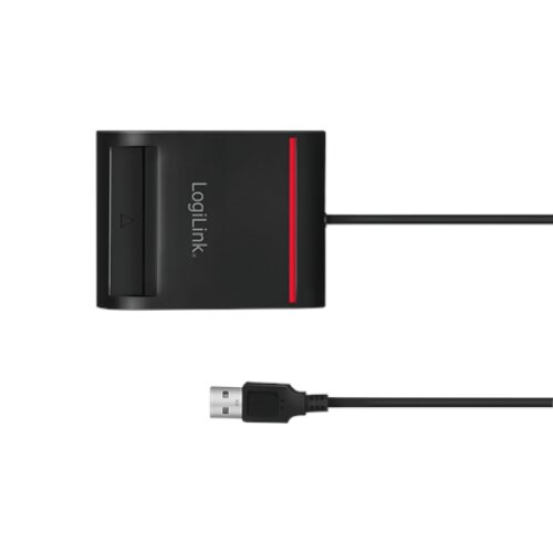 Logilink , USB 2.0 card reader, for smart ID , CR0047 , Card Reader
