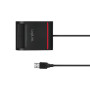 Logilink , USB 2.0 card reader, for smart ID , CR0047 , Card Reader