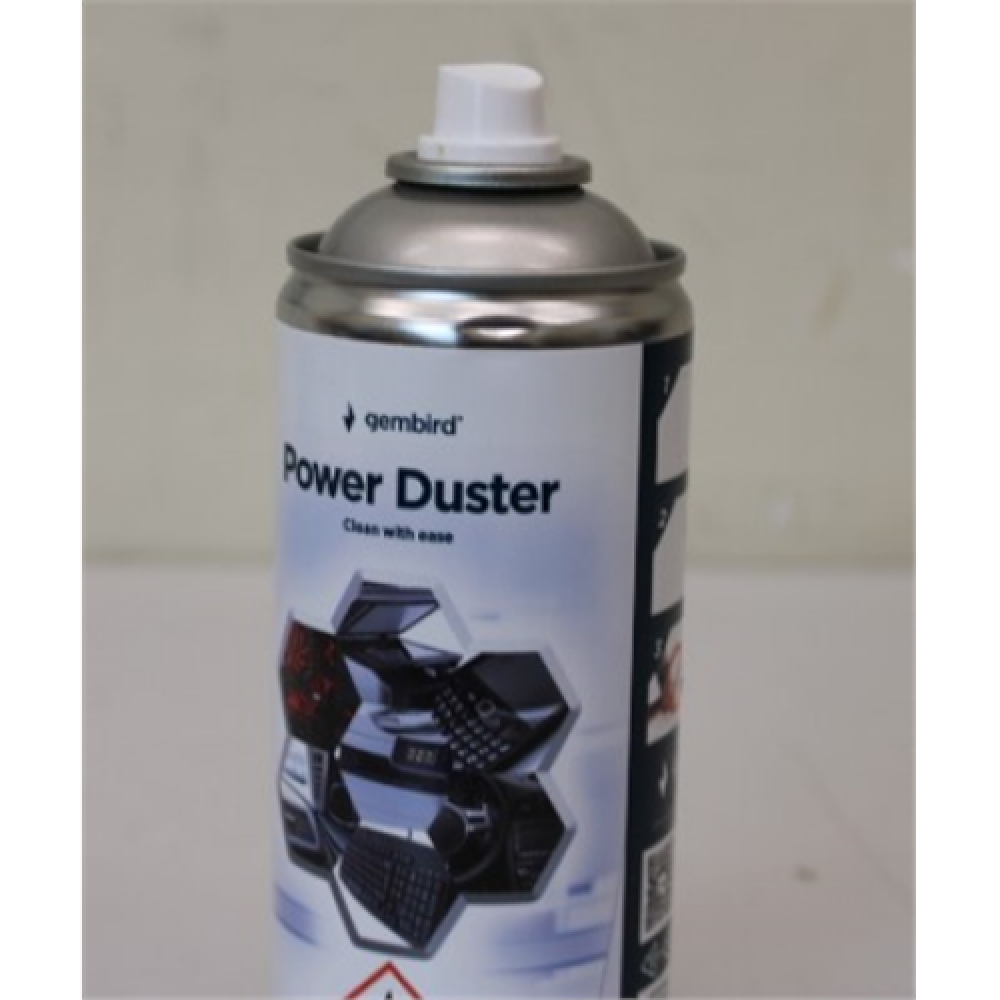 SALE OUT. Gembird Compressed air duster (flammable), 400 ml