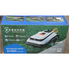 SALE OUT. , Ecovacs Lawn Mower , GOAT A1600 LiDAR PRO , 3000 Ah , White , UNPACKED, DIRTY SALE OUT. , Ecovacs Lawn Mower , GOAT A1600 LiDAR PRO , 3000 Ah , White , UNPACKED, DIRTY