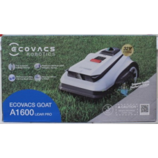 SALE OUT. , Ecovacs Lawn Mower , GOAT A1600 LiDAR PRO , 3000 Ah , White , DAMAGED PACKAGING SALE OUT. , Ecovacs Lawn Mower , GOAT A1600 LiDAR PRO , 3000 Ah , White , DAMAGED PACKAGING