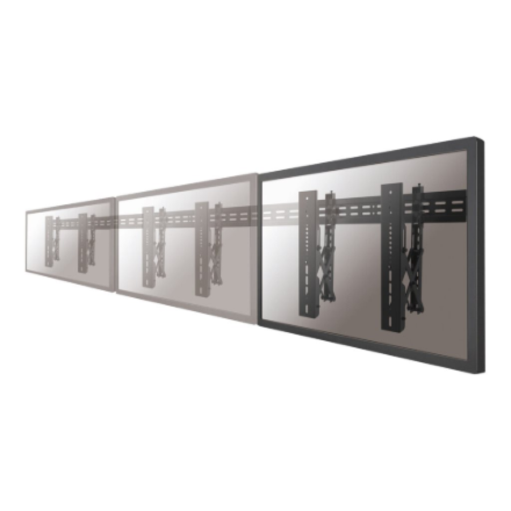 Neomounts Wall mount , LED-VW1000BLACK Videowall wall mount , 40-75 , Maximum weight (capacity) 50 kg , Black