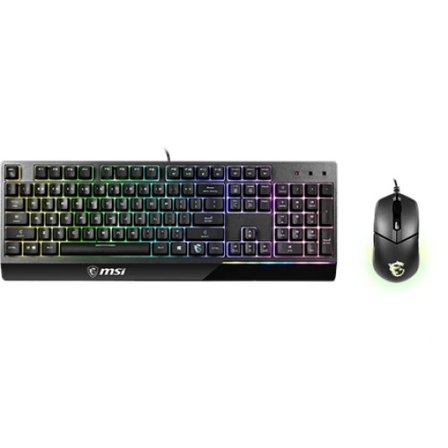 MSI , Vigor GK30 COMBO , Keyboard and Mouse Set , Wired , RGB LED light , US