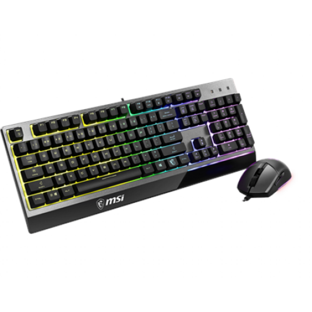 MSI Vigor GK30 COMBO US , MSI , Vigor GK30 COMBO , Keyboard and Mouse Set , Wired , RGB LED light , US