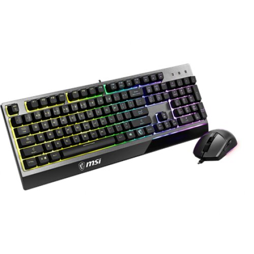 MSI , Vigor GK30 COMBO , Keyboard and Mouse Set , Wired , RGB LED light , US