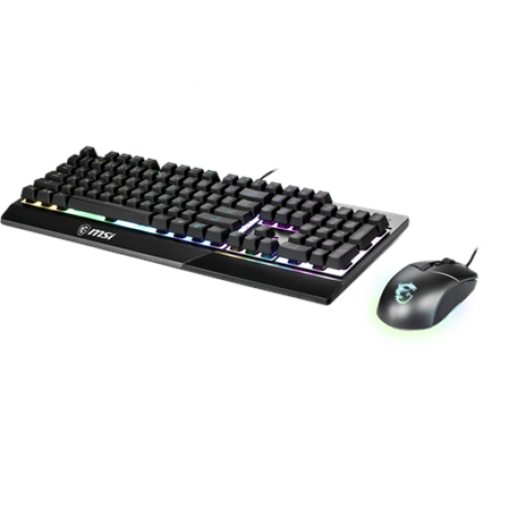 MSI Vigor GK30 COMBO US , MSI , Vigor GK30 COMBO , Keyboard and Mouse Set , Wired , RGB LED light , US