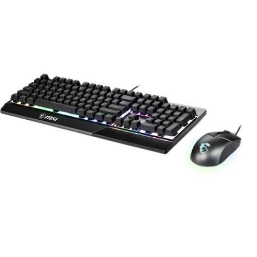 MSI , Vigor GK30 COMBO , Keyboard and Mouse Set , Wired , RGB LED light , US