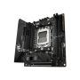 Asus , ROG STRIX B650E-I GAMING WIFI , Processor family AMD , Processor socket AM5 , DDR5 DIMM , Memory slots 2 , Supported hard disk drive interfaces SATA, M.2 , Number of SATA connectors 2 , Chipset AMD B650 , Mini-ITX