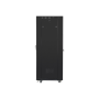 Lanberg , Rack cabinet 19 free-standing 37U/600x800 (flat pack) with glass door, LCD , FF01-6837-12BL , Black