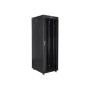Lanberg , Rack cabinet 19 free-standing 37U/600x800 (flat pack) with glass door, LCD , FF01-6837-12BL , Black