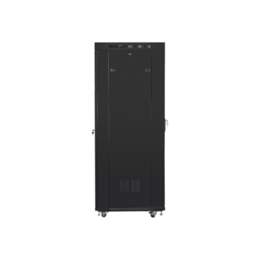 Lanberg , Rack cabinet 19 free-standing 37U/600x800 (flat pack) with glass door, LCD , FF01-6837-12BL , Black