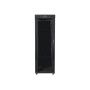 Lanberg , Rack cabinet 19 free-standing 37U/600x800 (flat pack) with glass door, LCD , FF01-6837-12BL , Black
