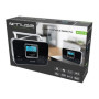 Muse , M-087R , 2-band PLL stereo portable radio , Black