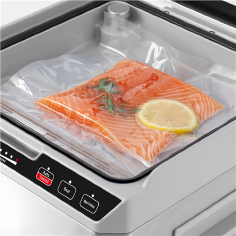 Caso , Chamber Vacuum sealer , VacuChef 40 , Power 280 W , Stainless steel