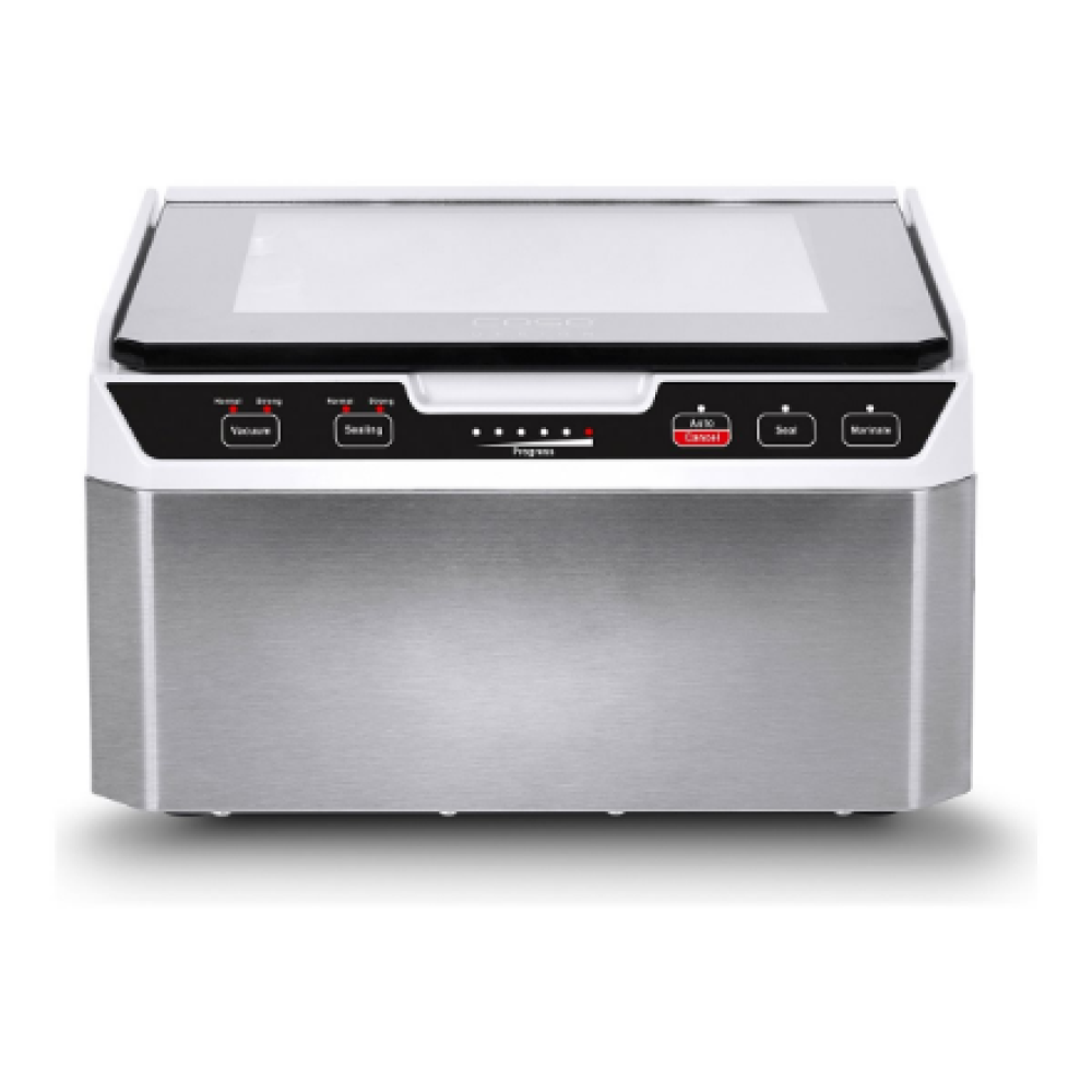 Caso , Chamber Vacuum sealer , VacuChef 40 , Power 280 W , Stainless steel