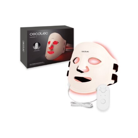 Cecotec LED Facial Mask , FaceCare LÜM , Beige