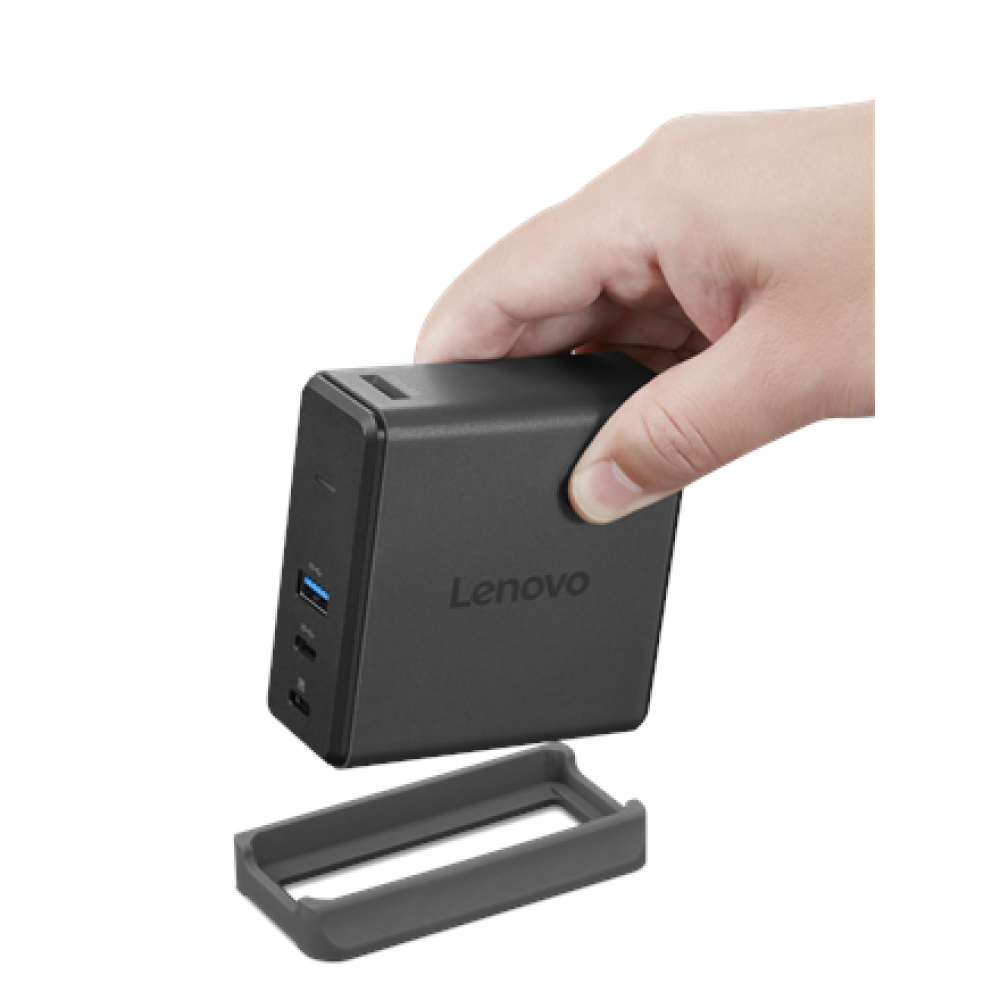 Lenovo X9 Charging GaN Dock - EU , USB 3.0 (3.1 Gen 1) Type-C ports quantity 1 , HDMI ports quantity 1 , 60 W , Warranty 36 month(s)