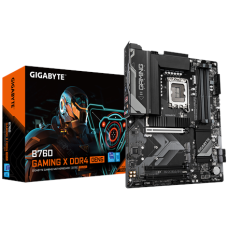 Gigabyte B760 GAMING X DDR4 GEN5 , Processor family Intel , Processor socket LGA1700 , DDR4 , Supported hard disk drive interfaces M.2, SATA , Number of SATA connectors 4 Gigabyte B760 GAMING X DDR4 GEN5 , Processor family Intel , Processor socket LGA1700 , DDR4 , Supported hard disk drive interfaces M.2, SATA , Number of SATA connectors 4