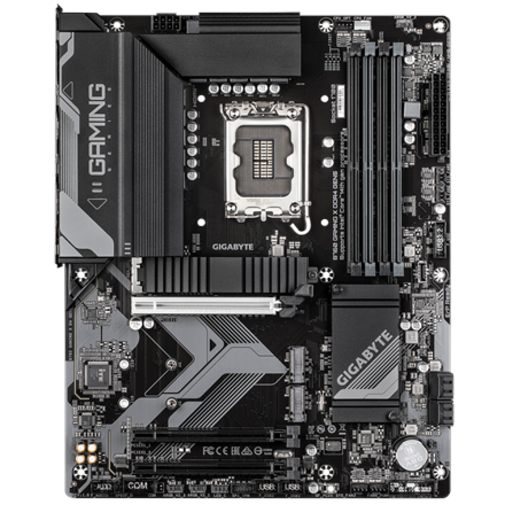 Gigabyte B760 GAMING X DDR4 GEN5 , Processor family Intel , Processor socket LGA1700 , DDR4 , Supported hard disk drive interfaces M.2, SATA , Number of SATA connectors 4