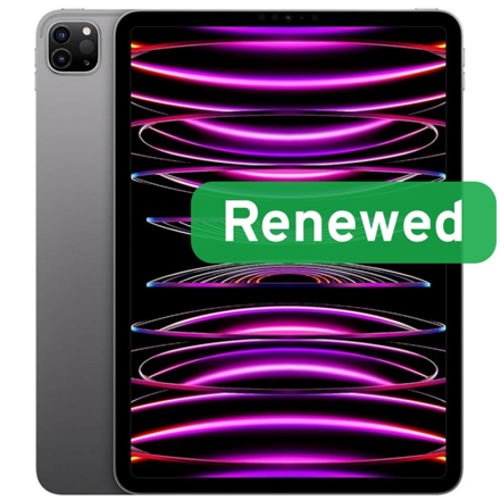 Apple Renew Grade C , Apple iPad Pro 11 (2022) , Space Gray , Liquid Retina IPS , 128 GB , Wi-Fi , iPadOS