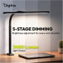 Digitus LED Desk Lamp, 80 cm, Black , DA-90492 , 2400 lm , 16 W , 3000-6500 K , Warm white , LED lamp , 10 V