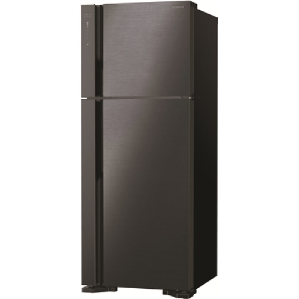 Hitachi Refrigerator R-V541PRU0 (BBK) Energy efficiency class F, Free standing, Double Door, Height 183.5 cm, No Frost system, Fridge net capacity 333 L, Freezer net capacity 117 L, 41 dB, Brilliant Black